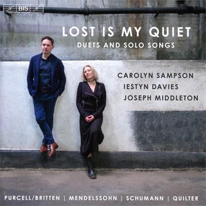 Carolyn Sampson, Iestyn Davies, Joseph Middleton, Henry Purcell (1659-1695), Benjamin Britten (1913-1976), &hellip; - Lost Is My Quiet - Duets And Solo Songs