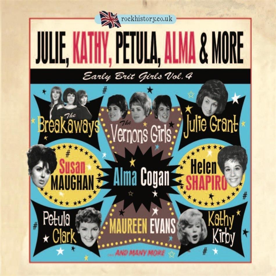 Julie, Kathy, Petula,.. - Early Brit Girls Vol. 4 2 CD
