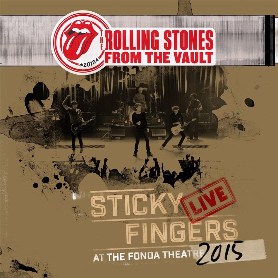 The Rolling Stones - Sticky Fingers - Live At The Fonda Theatre 2015 3 LPs + DVD