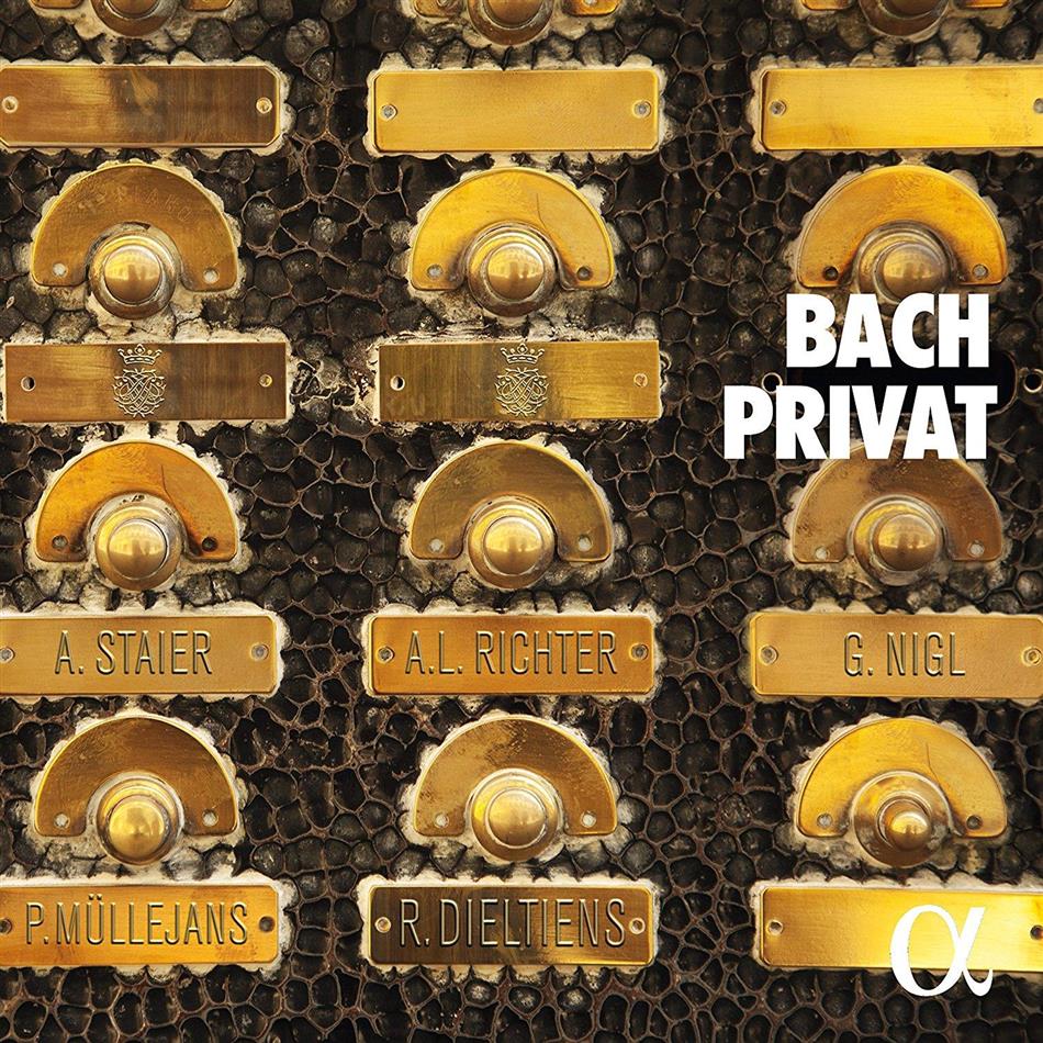 Georg Nigl, Anna Lucia Richter, Roel Dieltiens, Andreas Staier (*1955), … - Bach Privat