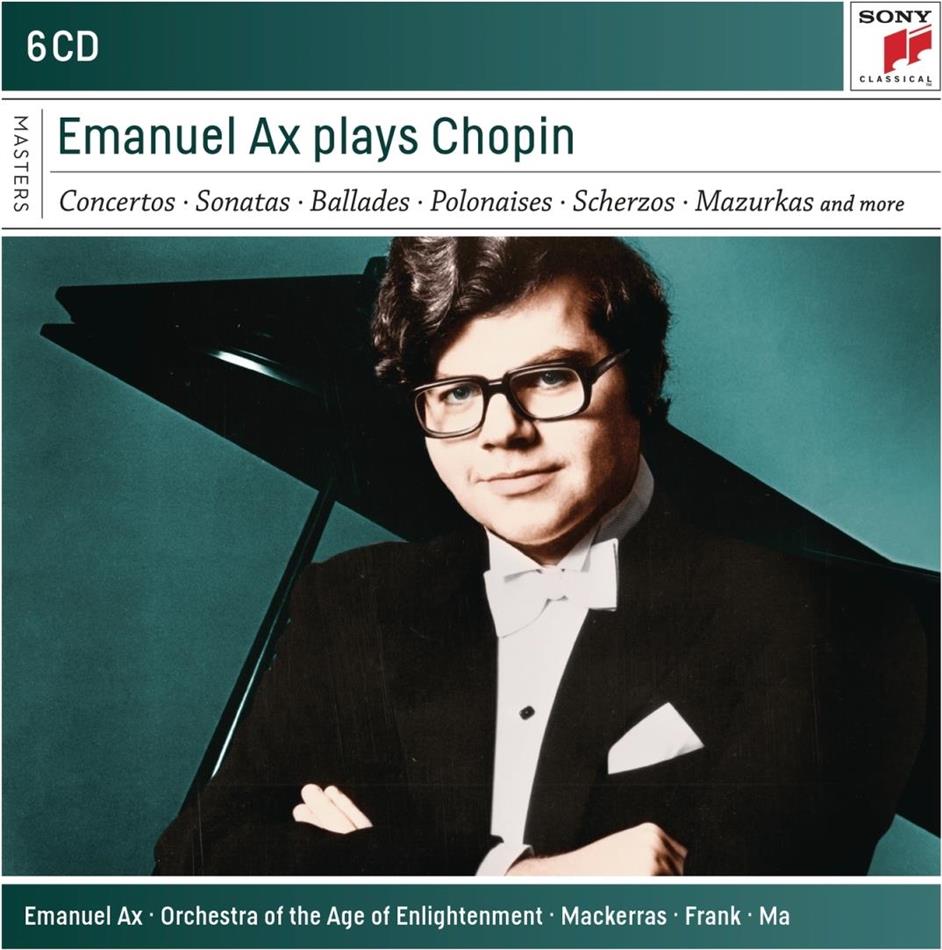 Emanuel Ax & Frédéric Chopin (1810-1849) - Emanuel Ax Plays Chopin 6 CDs