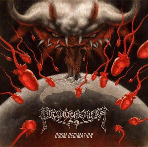The Procession - Doom Decimation - Gold Vinyl Colored, LP