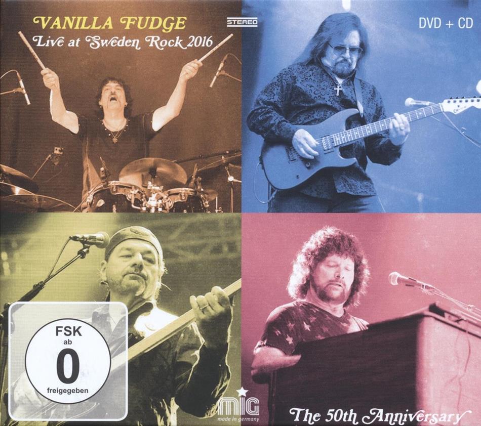 Vanilla Fudge - Live At Sweden Rock 2016 CD + DVD