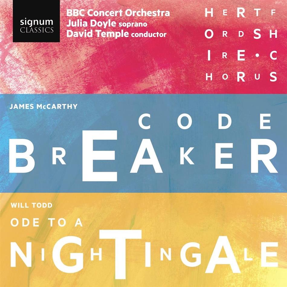 James McCarthy & Will Todd - Codebreaker / Ode To A Night 2 CDs