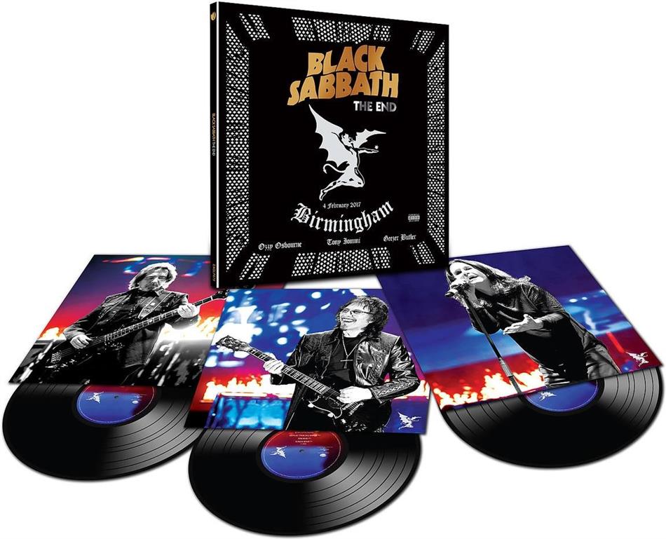 Black Sabbath - The End - Live In Birmingham 4. February 2017 Edizione Limitata, 3 LP