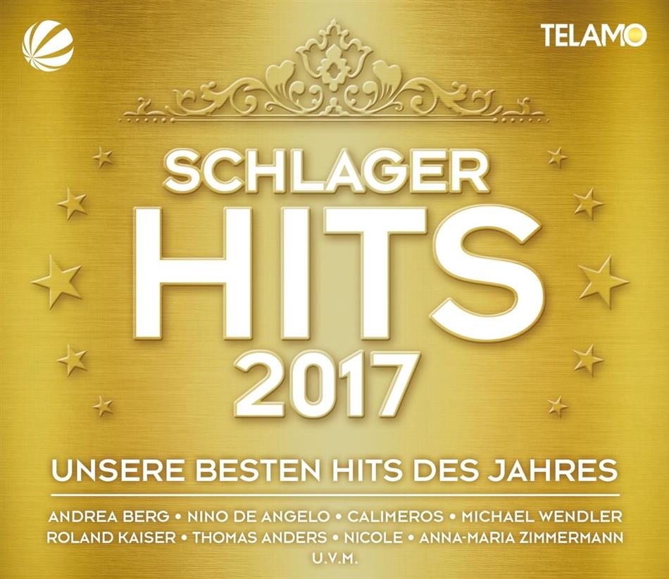 Schlager Hits 2017 - Various 4 DVDs