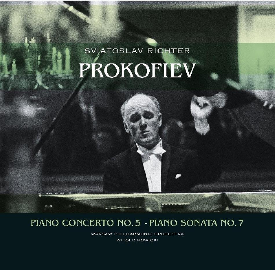 Sviatoslav Richter, Serge Prokofieff (1891-1953), Witold Rowicki & Warsaw Philharmonic Orchestra - Klavierkonzert Nr. 5, Klaviersonate Nr. 7 - Vinyl Passion LP