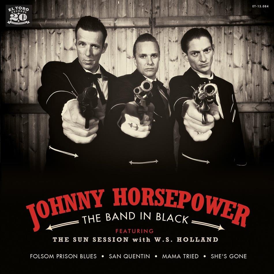 Johnny Horsepower - Band In Black 7" Single + CD