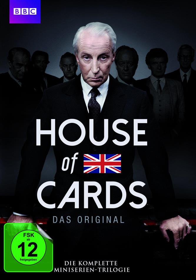 House of Cards - Das Original - Die Komplette Miniserien - Trilogie (1990) 6 DVDs