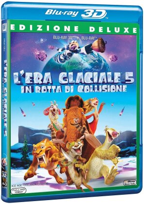 L'era glaciale 5 - In rotta di collisione (2016) (Deluxe Edition, Blu-ray 3D + Blu-ray)