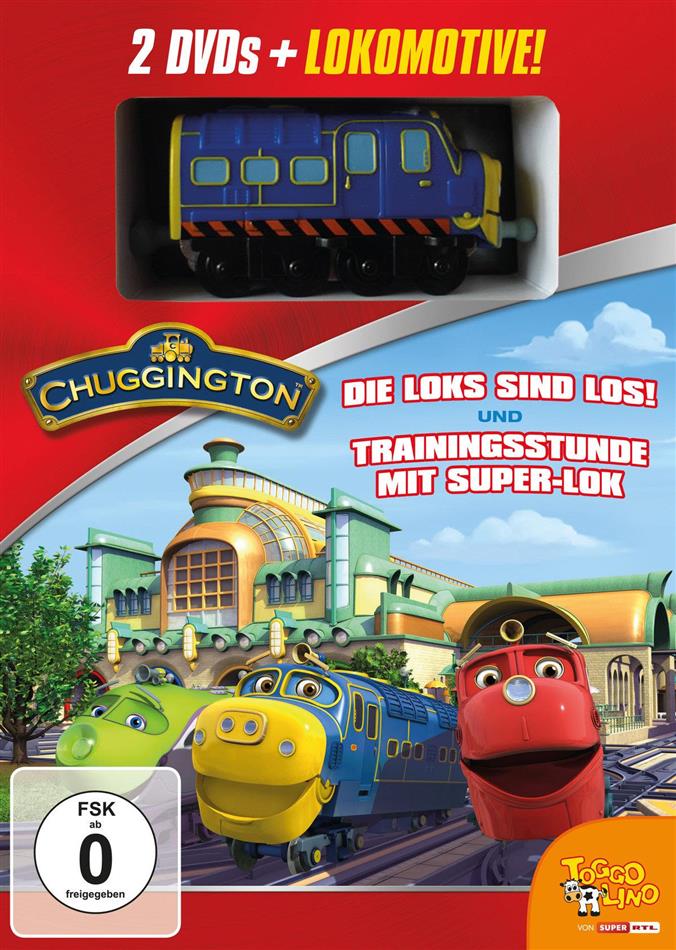Chuggington - Vol. 1 & 2 + Lokomotive 2 DVDs