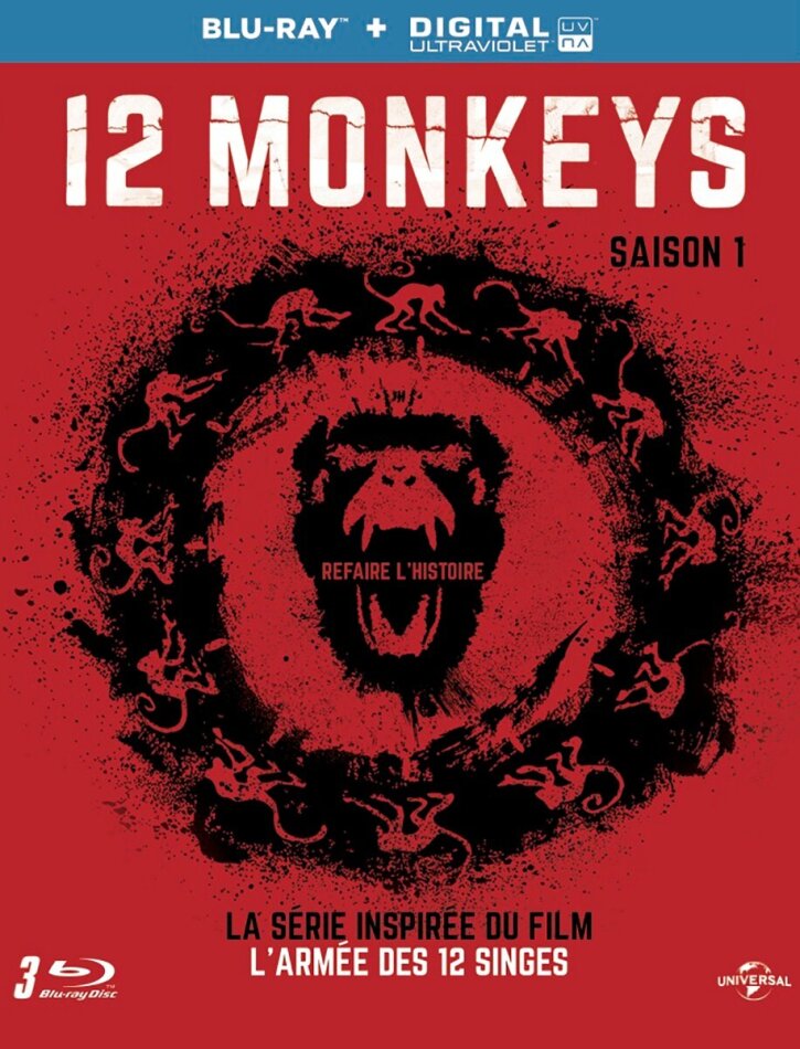 12 Monkeys - Saison 1 3 Blu-rays