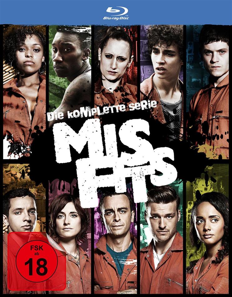Misfits - Die komplette Serie 10 Blu-ray