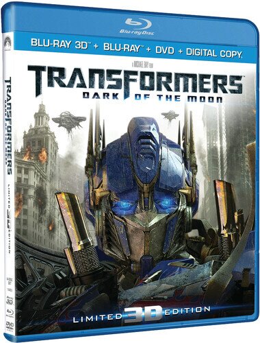 Transformers 3 - Dark of the Moon (2011) Blu-ray 3D (+2D) + DVD