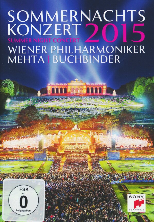 Wiener Philharmoniker, Zubin Mehta & Rudolf Buchbinder - Sommernachtskonzert Schönbrunn 2015 Sony Classical