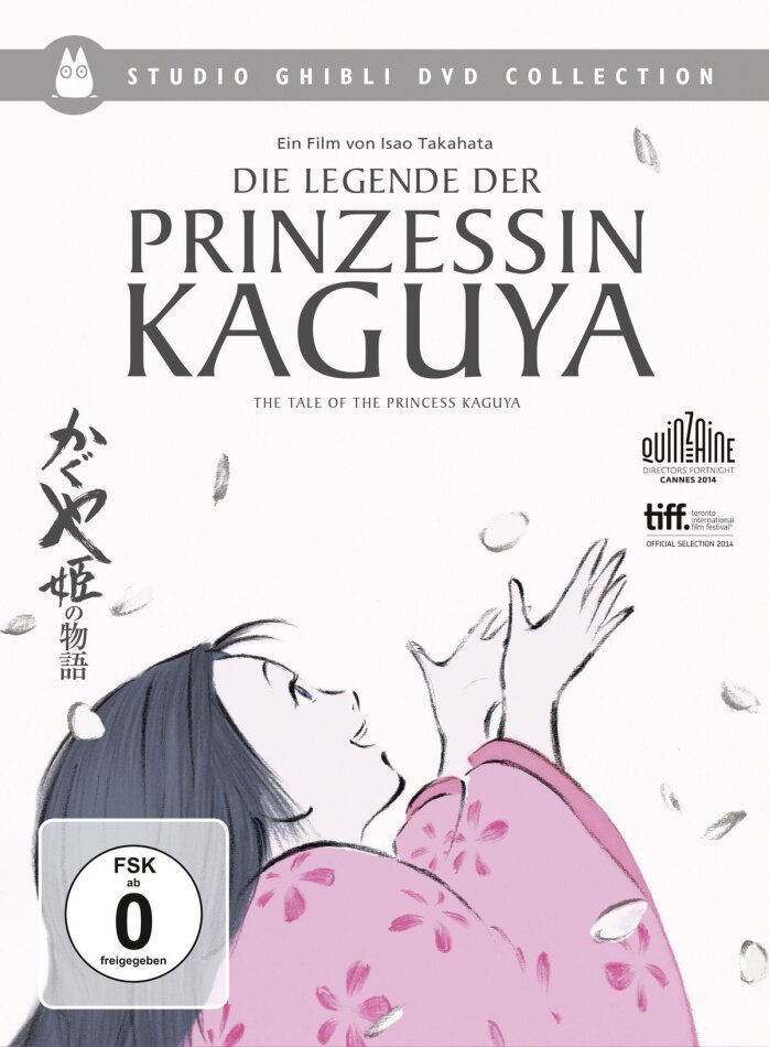 Die Legende der Prinzessin Kaguya - The Tale of Princess Kaguya (2013) Studio Ghibli DVD Collection, Special Edition, 2 DVDs