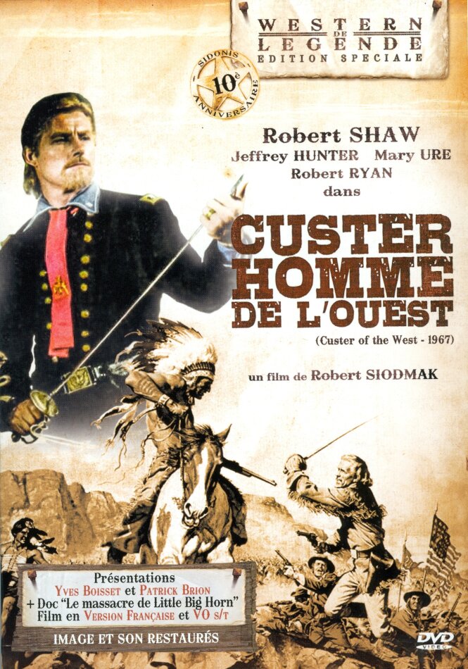 Custer, l'homme de l'Ouest (1967) Western de Legende, Édition Spéciale