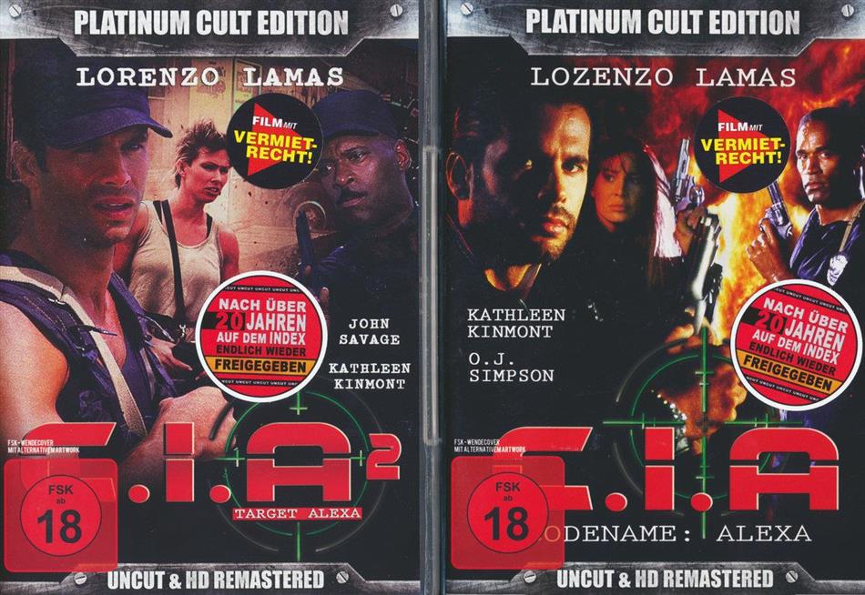 C.I.A. - Codename: Alexa / Target: Alexa (1992) Remastered, Uncut