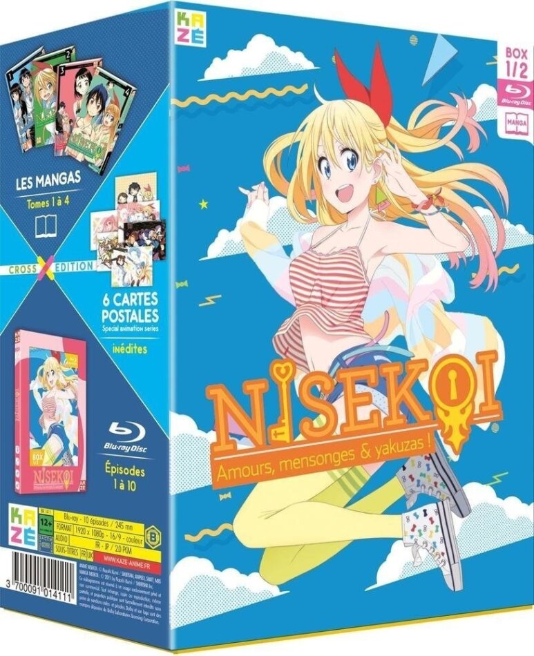 Nisekoi - Box vol. 1 (+ 4 mangas) Édition Collector