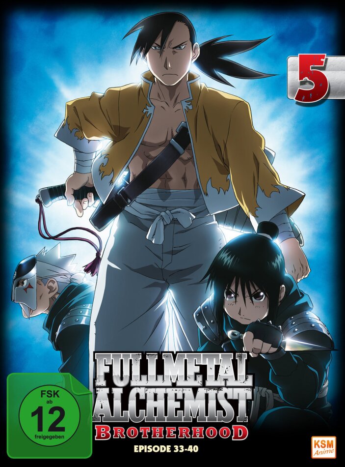 Fullmetal Alchemist: Brotherhood - Vol. 5 - Episode 33-44 Limited Edition, 2 DVDs