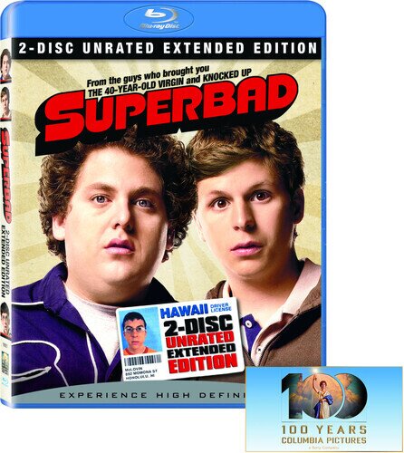 Superbad (2007) Extended Edition, Unrated, 2 Blu-ray
