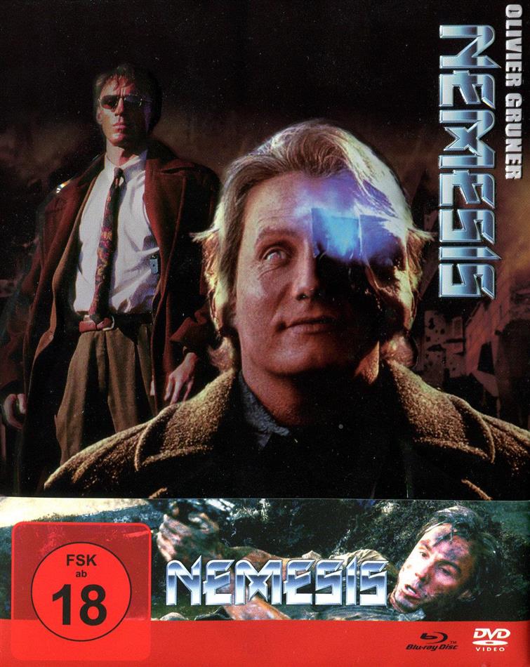 Nemesis (1992) FuturePak, Edizione Limitata, Versione Rimasterizzata, Uncut, Blu-ray + 3 DVD + CD