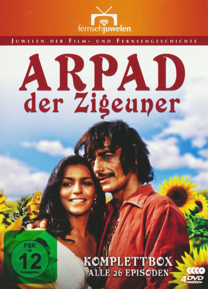 Arpad der Zigeuner - Komplettbox (1973) Fernsehjuwelen, 4 DVDs