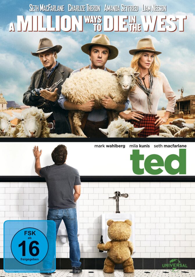 A Million Ways to Die in the West / Ted 2 DVD
