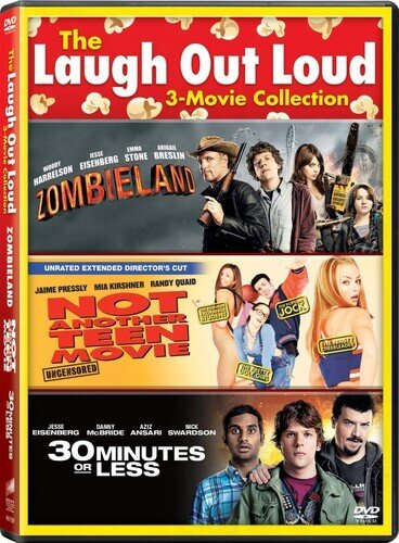 30 Minutes Or Less / Not Another Teen Movie / Zombieland The Laugh Out Loud 3-Movie Collection, 2 DVD