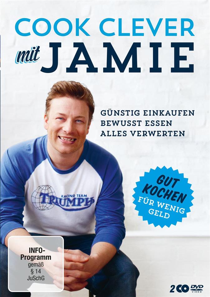Jamie Oliver - Cook clever mit Jamie - Gut kochen für wenig Geld 2 DVDs