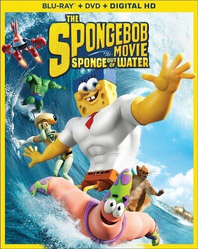 The Spongebob Movie - Sponge Out of Water (2015) Blu-ray + DVD