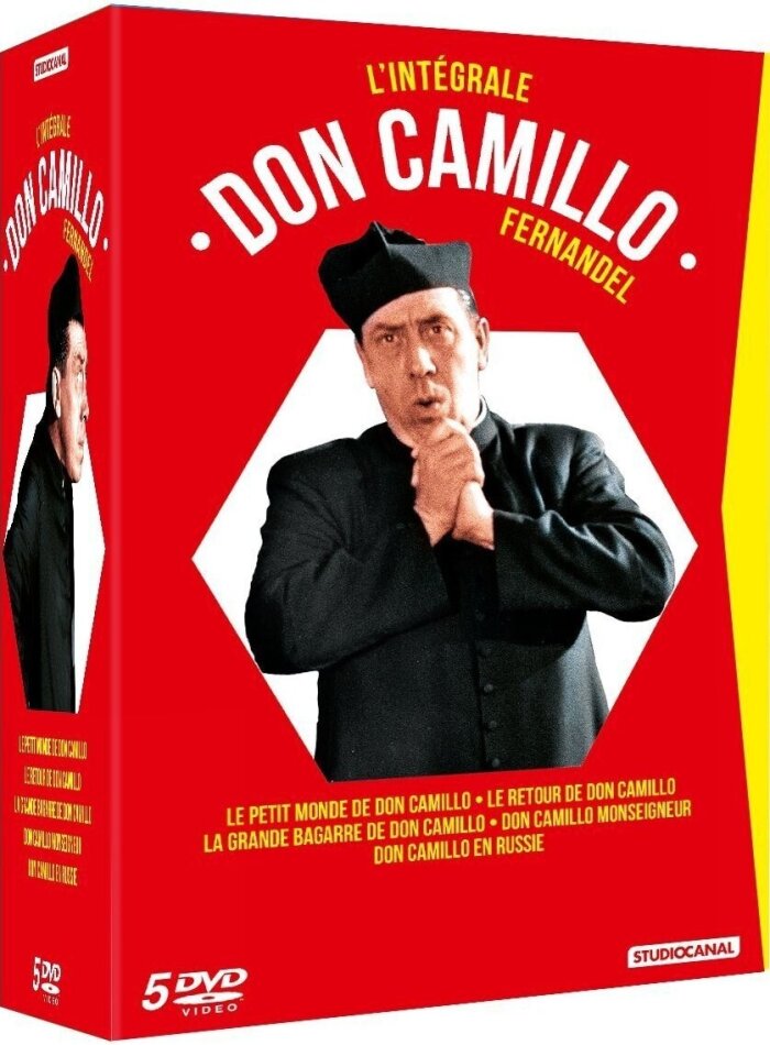 Don Camillo - L'intégrale n/b, 5 DVD
