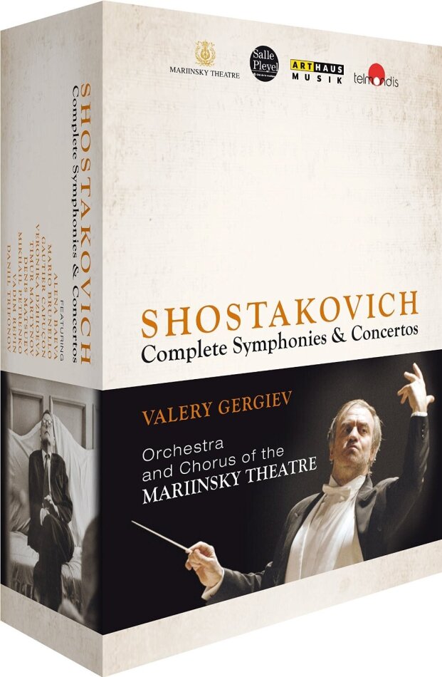 Mariinsky Theatre Orchestra & Valery Gergiev - Shostakovich - Complete Symphonies & Concertos Arthaus Musik, Box, 4 Blu-rays