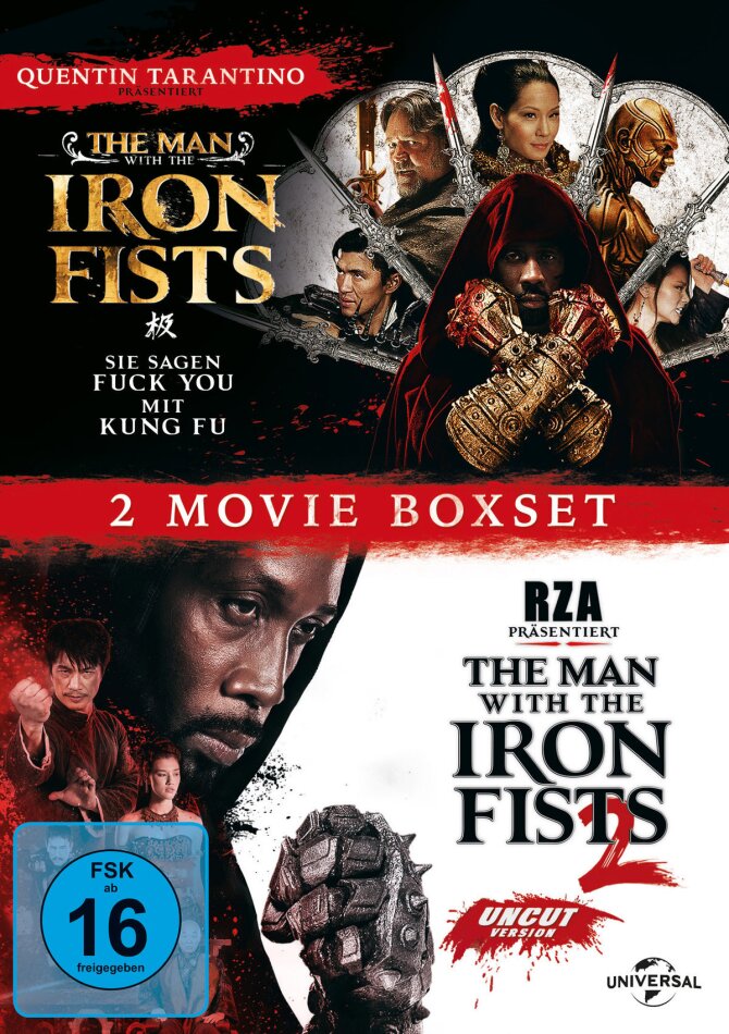 The Man with the Iron Fists 1 & 2 - 2 Movie Boxset 2 DVD