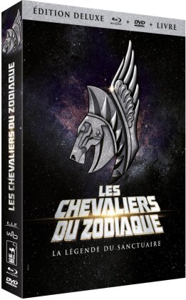 Les Chevaliers du Zodiaque - La l&eacute;gende du Sanctuaire (2014) (&Eacute;dition Deluxe, Blu-ray + DVD + Livre)