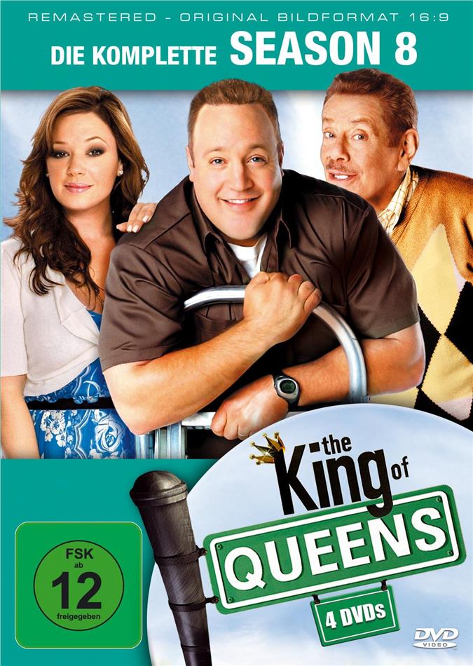 The King of Queens - Staffel 8 Remastered, 4 DVDs