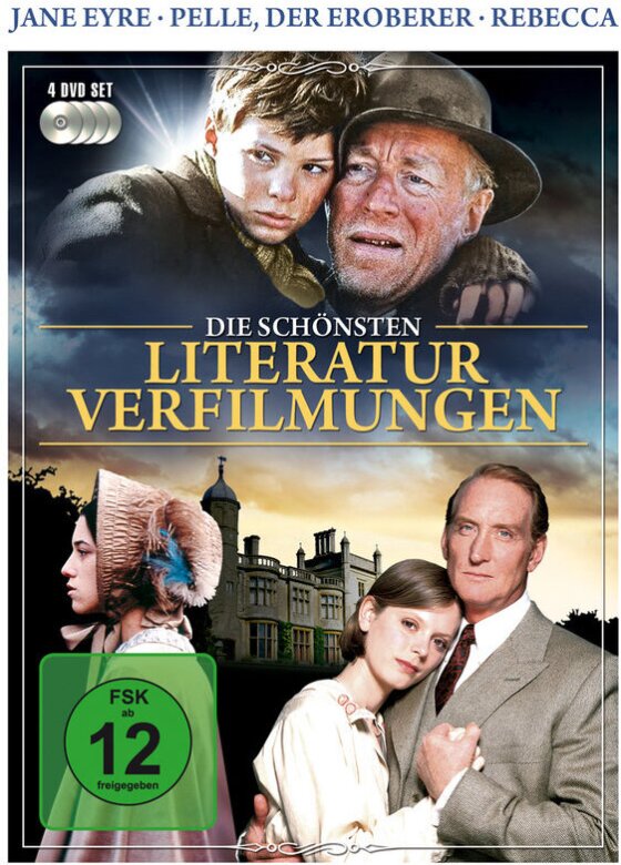 Die schönsten Literaturverfilmungen 4 DVDs