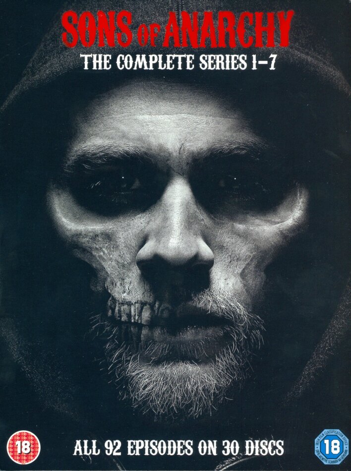 Sons of Anarchy - The Complete Series 1-7 30 DVDs