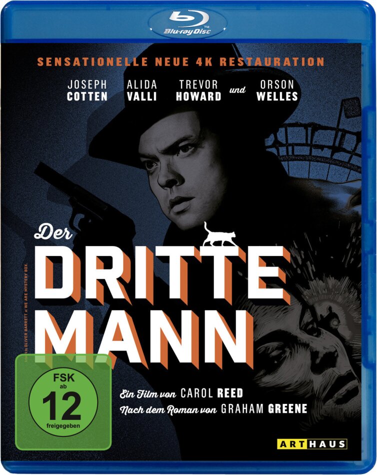 Der dritte Mann (1949) Arthaus, 4K Mastered, b/w
