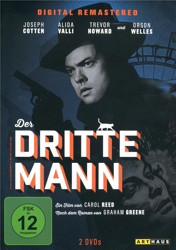 Der dritte Mann (1949) Arthaus, b/w, Remastered, 2 DVDs