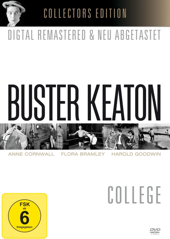 Buster Keaton - College (1927) b/w, Collector's Edition, Remastered