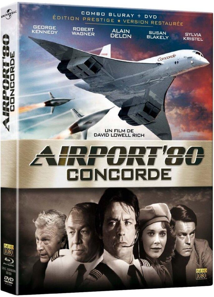 Airport '80 - Concorde (1979) Édition Prestige, Restaurierte Fassung, Blu-ray + DVD