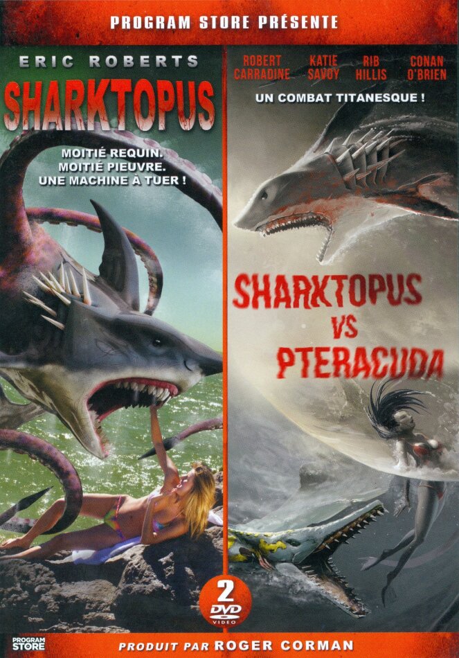 Sharktopus / Sharktopus vs Pteracuda 2 DVD