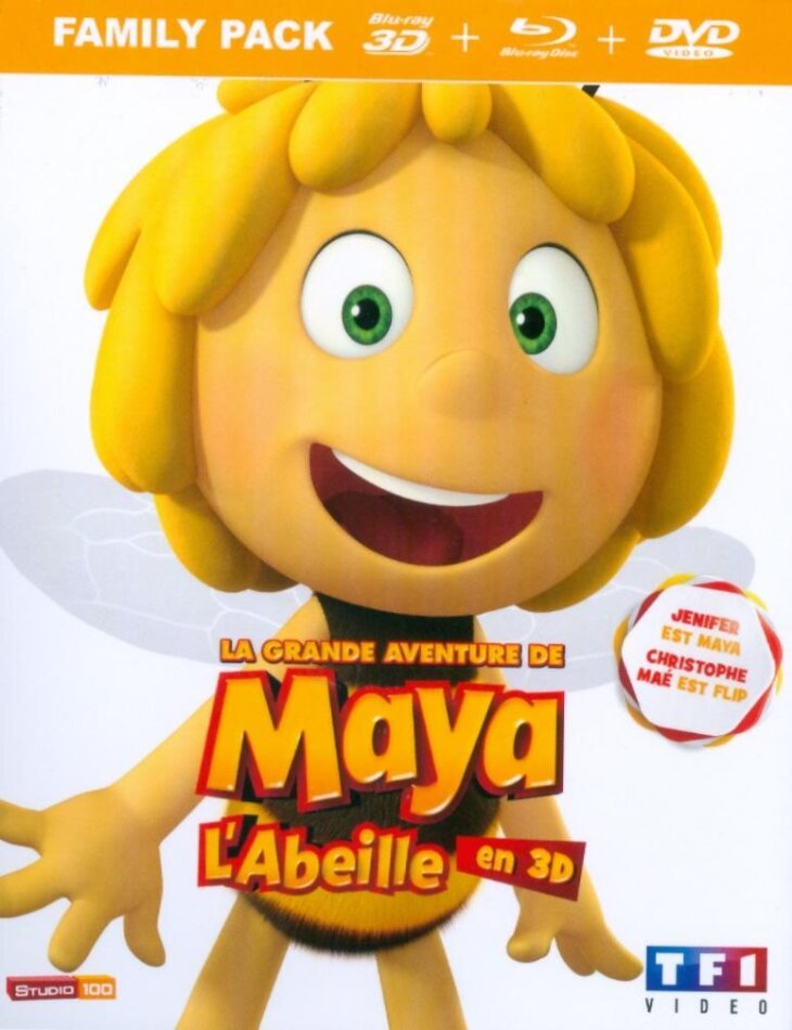 La grande aventure de Maya l'abeille (2014) Blu-ray 3D (+2D) + DVD