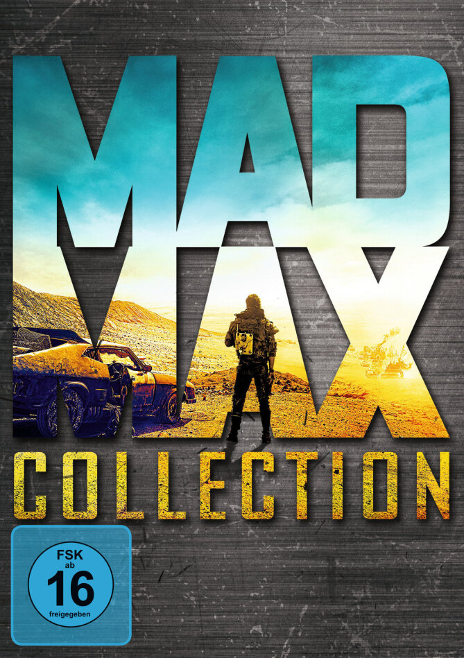 Mad Max Collection 4 DVDs