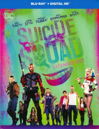 Suicide Squad (2016) (Long Version, Cinema Version, 2 Blu-rays)