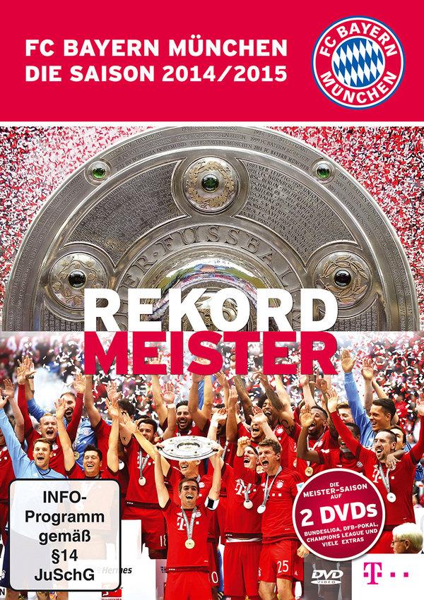FC Bayern München - Saison 2014/2015 - Rekordmeister 2 DVDs