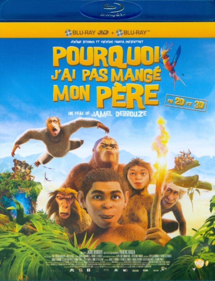 Pourquoi j'ai pas mangé mon père (2015) Blu-ray 3D + Blu-ray