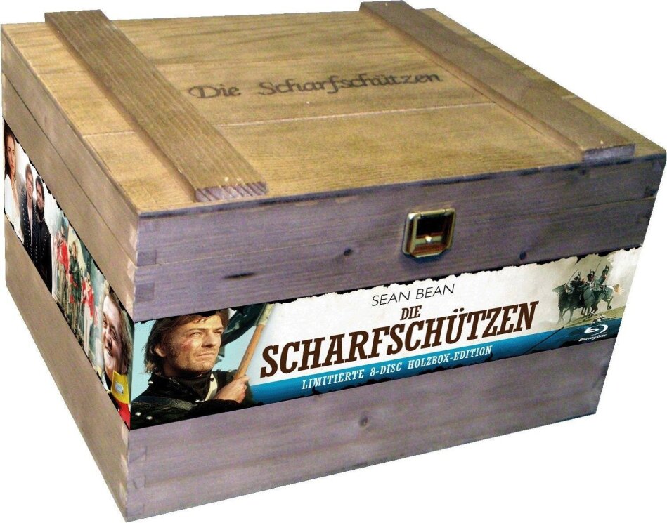 Die Scharfschützen - Die komplette Serie Limited Edition, Holzbox, 18 DVDs