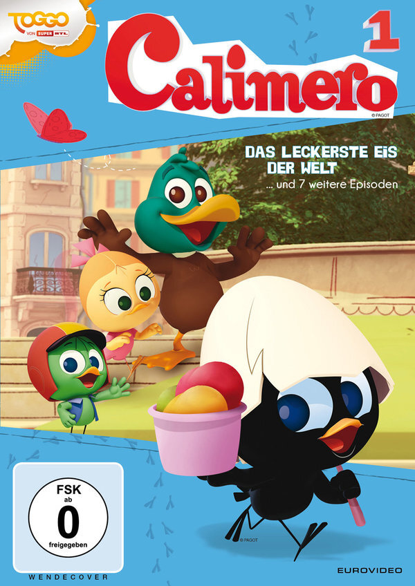 Calimero - Vol. 1 - Das leckerste Eis der Welt und 7 weitere Episoden